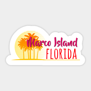 Life's a Beach: Marcus Island, Florida Sticker